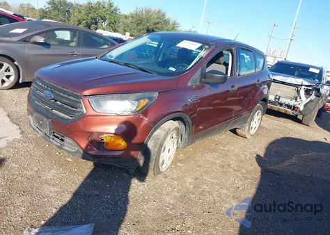 2018 Ford Escape S из США, поврежденный, VIN 1FMCU0F70JUC70163